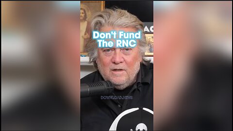 Steve Bannon & Mike Lindell: MAGA Will Not Fund The RNC Until MAGA Controls The RNC - 2/26/24