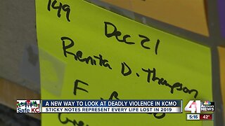 UMKC professor charts 2019 homicides on his office door