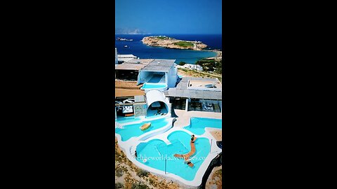 Agalia Luxury Suites Ios,Greece #travel #viral #shorts
