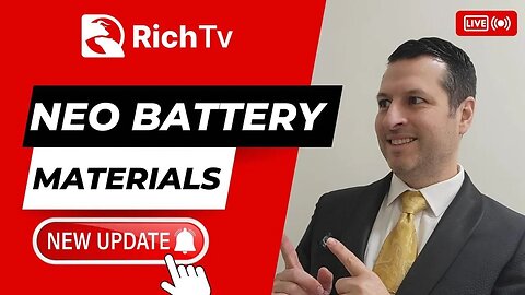 Neo Battery Materials Corporate Update (TSXV: NBM) (OTCQB: NBMFF)
