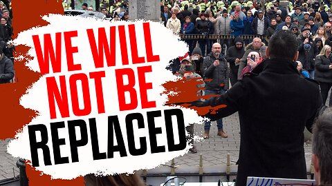 We Will NOT Be Replaced - Cannock Speech
