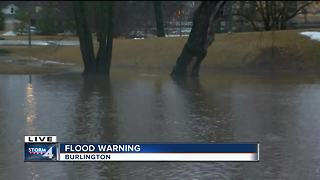 Flood warning creates concern for Burlington residents