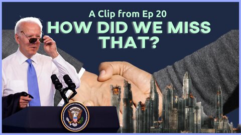 Biden Urged to 'Engage Diplomatically' With Russia [react] a clip from "How Did We Miss That?" Ep 20