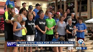 "Take Steps" walk for Crohns & Colitis