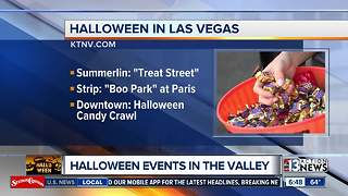 Halloween events in the Las Vegas valley