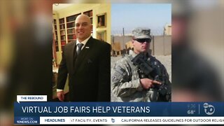 Virtual job fairs help veterans