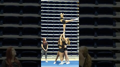 Arabesque Double Down - Coach Audra Scofield #shorts #cheerleading