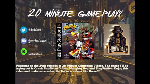 20 Minute Gameplays: Crash Bandicoot 3: Warped