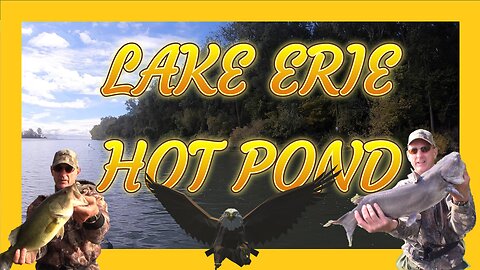 LAKE ERIE HOT POND BASS FISHING (Hot Water Discharge)