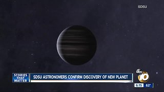 San Diego State astronomers confirm discovery of new planet