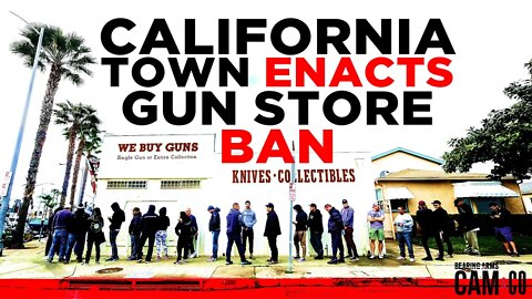 California Town Enacts Gun Store Ban
