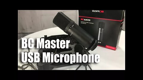 BC Master 1610 USB Microphone with Low Noise Cardoid Polar Pattern Review