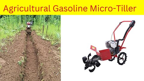 Multi-function agricultural gasoline Micro-Tiller Techshahin24