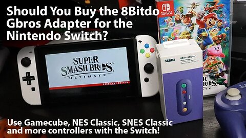 Should You Buy the 8bitdo Gbros Wireless Adapter for the Nintendo Switch & Gamecube Controllers