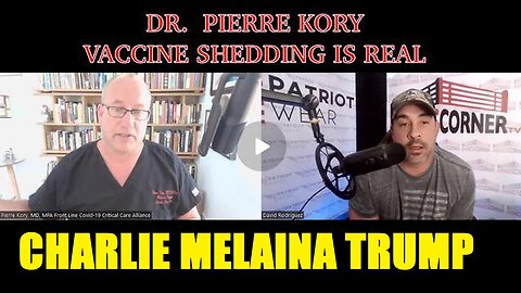 DR.PIERRE KORY- VACCINE SHEDDING IS REAL..SHOULD YOU STAY AWAY FROM THE VACCINATED? JGANON, SGANON