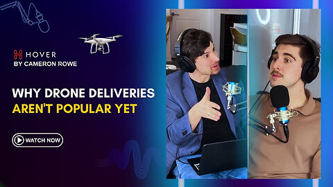 CEO of Hover Cameron Rowe on The Future of Fast Food: Why Drone Delivery is the Next Big Leap