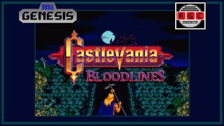 Start to Finish: 'Castlevania: Bloodlines' gameplay for Sega Genesis - Retro Game Clipping