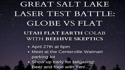 [archive] Great Salt Lake meetup April 27, 2024 laser test battle colab with Beehive Skeptics ✅
