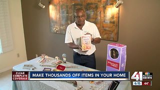 Making thousands off items in your home