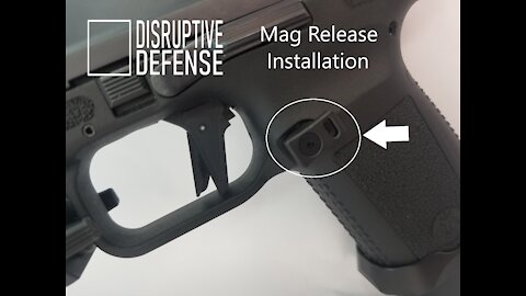 Disruptive Defense Canik Magazine Release Installation