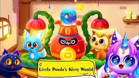 Little Panda's Kitty World l Learn the pet world - Take care of cats Babybus Game