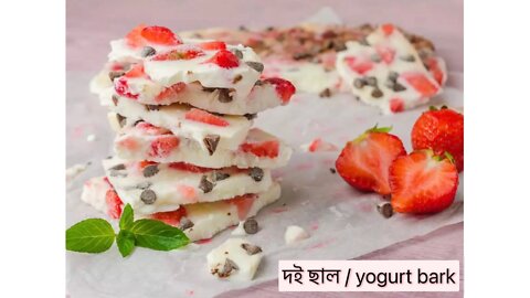 How To Make Frozen Yogurt Bark |