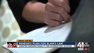 Renewed push for Blair's Law