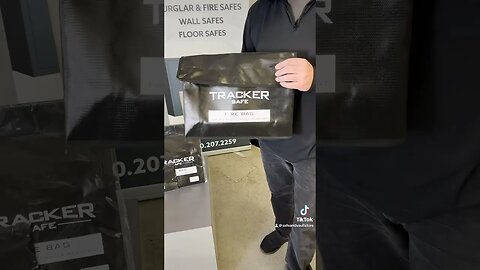Tracker Fire & Water Resistant Bags for your cash and paperwork inside your safe.
