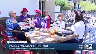 Valley Red Hat Society member celebrates 100th birthday