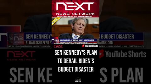 Sen Kennedy's Plan to Derail Biden’s Budget Disaster #shorts