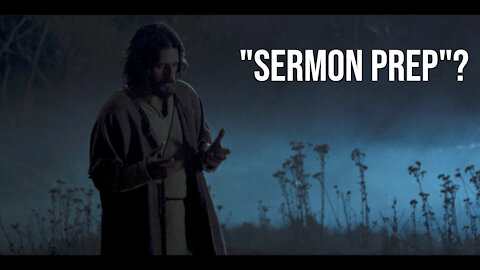 Did Jesus ever "sermon prep"?