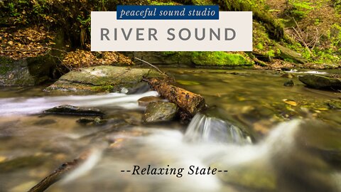 Rocky Mountain River Flowing Nature Sound