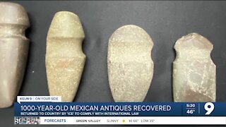 ICE returns thousands of years old artifacts to Mexico