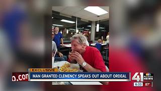Man granted clemency speaks out about ordeal
