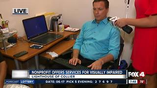 Local nonprofit provides free services for blind and visually impaired - 7:30am live report