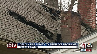 Deadly house fire linked to fireplace problems