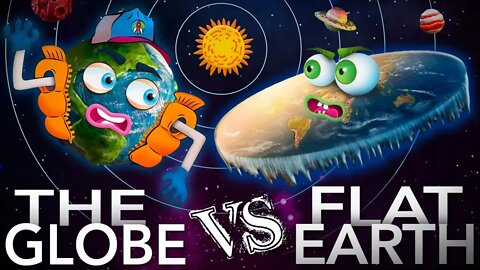 EPIC RAP BATTLES OF HISTORY: Globe Vs Flat Earth - Conspiracy Music Guru