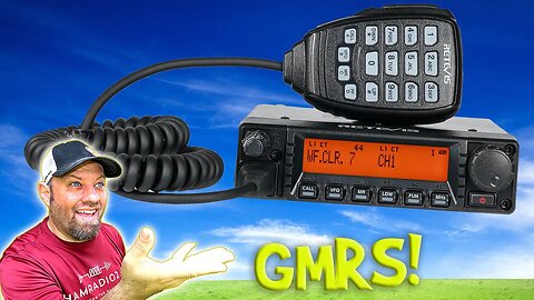 GMRS! Retevis RA-87 40-watt GMRS Mobile Radio