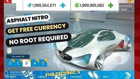 How To Get Unlimited Currency In Asphalt Nitro Android | Get Free Vehicles | Upgrade All Racing Cars