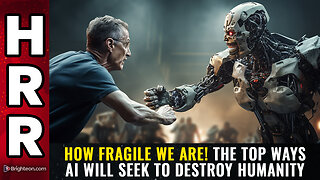 HOW FRAGILE WE ARE! The top ways AI will seek to destroy humanity