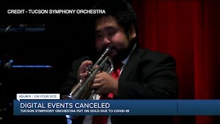 Tucson Symphony Orchestra puts digital performances on hold due to COVID-19