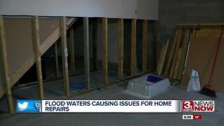 Flood Waters Causing Issues for Home Repairs