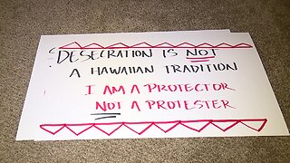 Las Vegas Hawaiian community shows solidarity with protesters blocking telescope construction