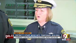 Tour Cincinnati Police District 5's new temporary home