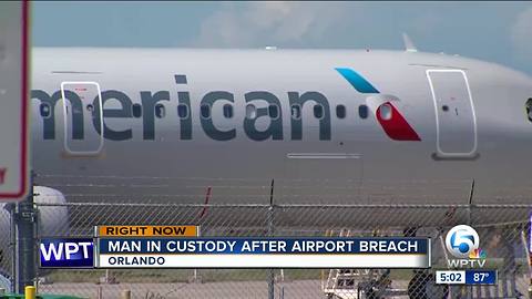 Student pilot boards plane, causes lockdown at Orlando-Melbourne International Airport