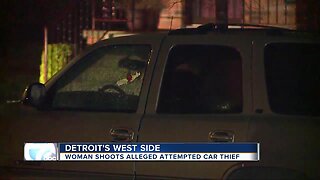Woman shoots alleged attempted car thief