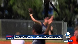 Abe Elam joins Honda Five Sports Live 7/14