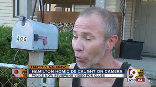 Man shot dead on sidewalk in Hamilton