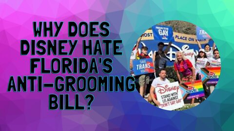 Why Does Disney Hate Florida's Anti-Grooming Bill?
