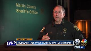 South Florida Task Force stops burglars